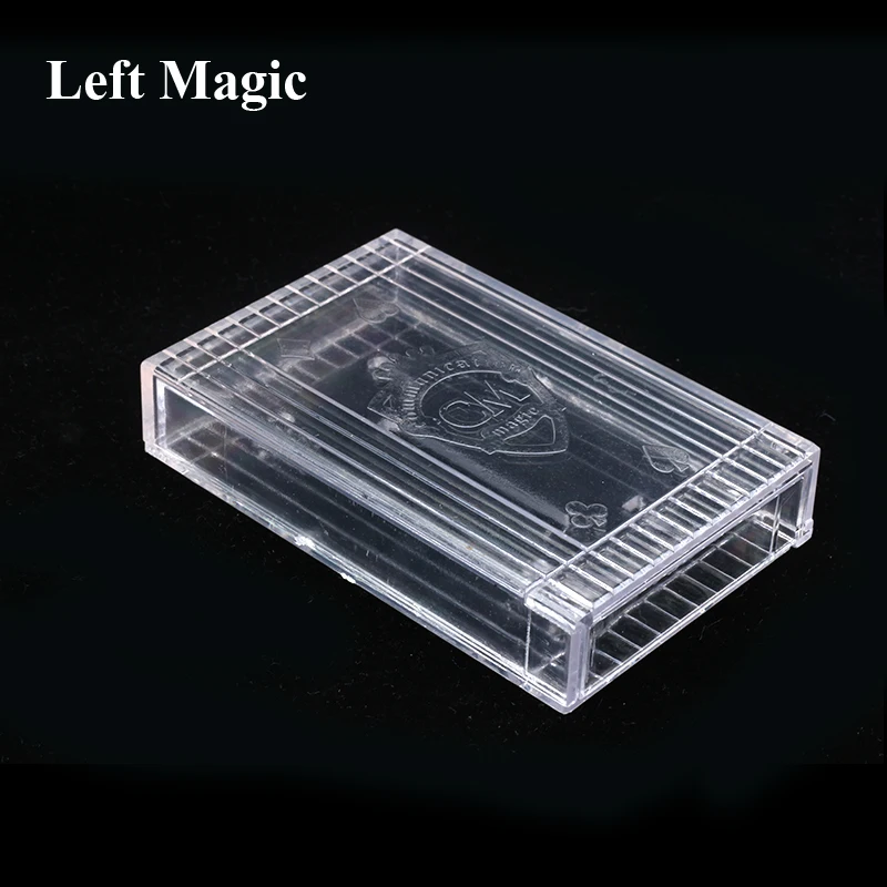 New Transparent Magic Box Magic Tricks IQ Box Cannot Be Opened Close-Up Stage Magic Props Educational Toys