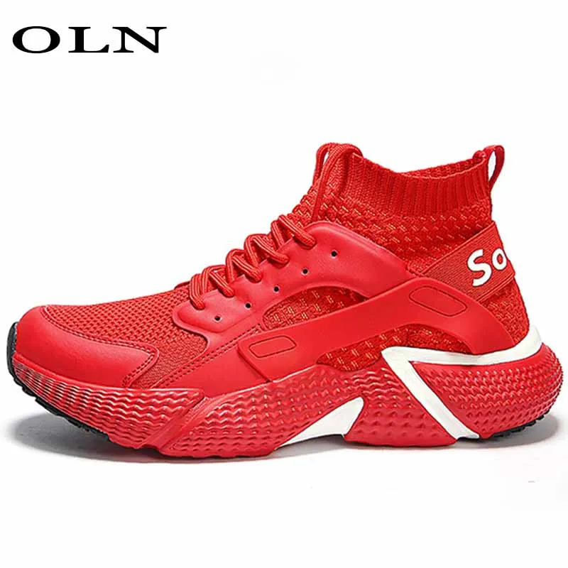 

oln New Men Running Shoes Outdoor Athletic Walking Shoes Breathable Mesh Men's Shoes Brand Sport Shoes For Men