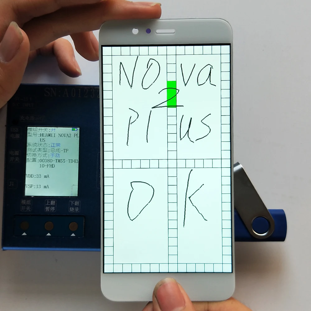 100% протестированный ЖК дисплей для huawei Nova 2 plus 5 дюймов дигитайзер сенсорный экран