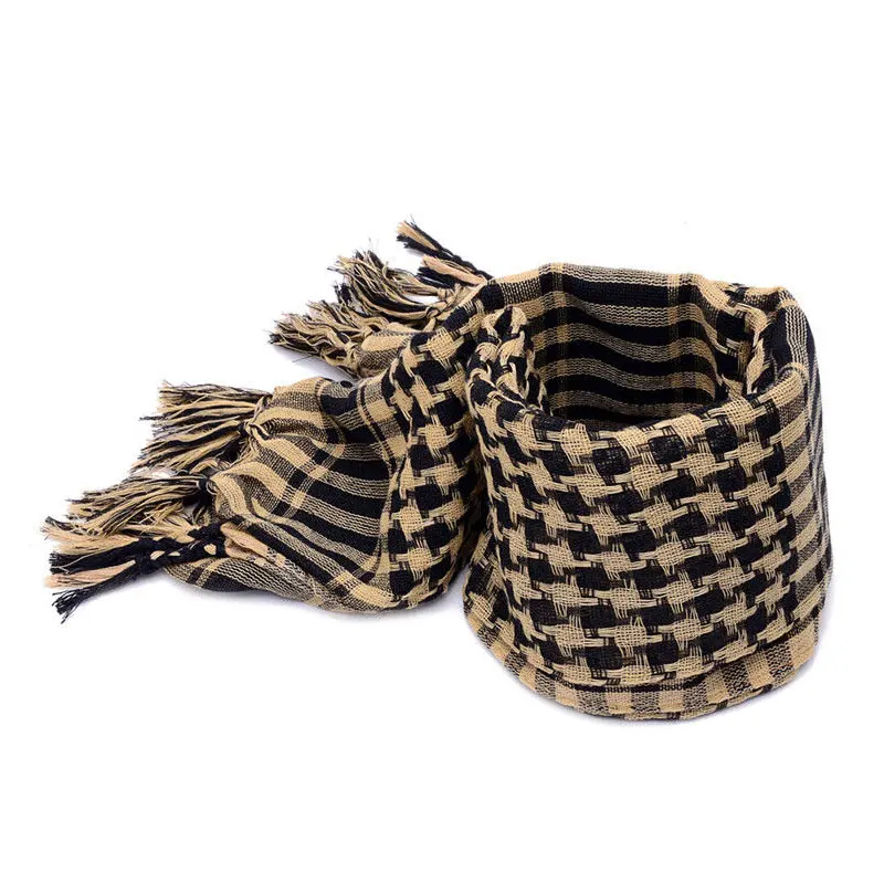 New Lightweight Military Arab Tactical Desert Scarves Army Outdoor Square Plaid Men Scarf