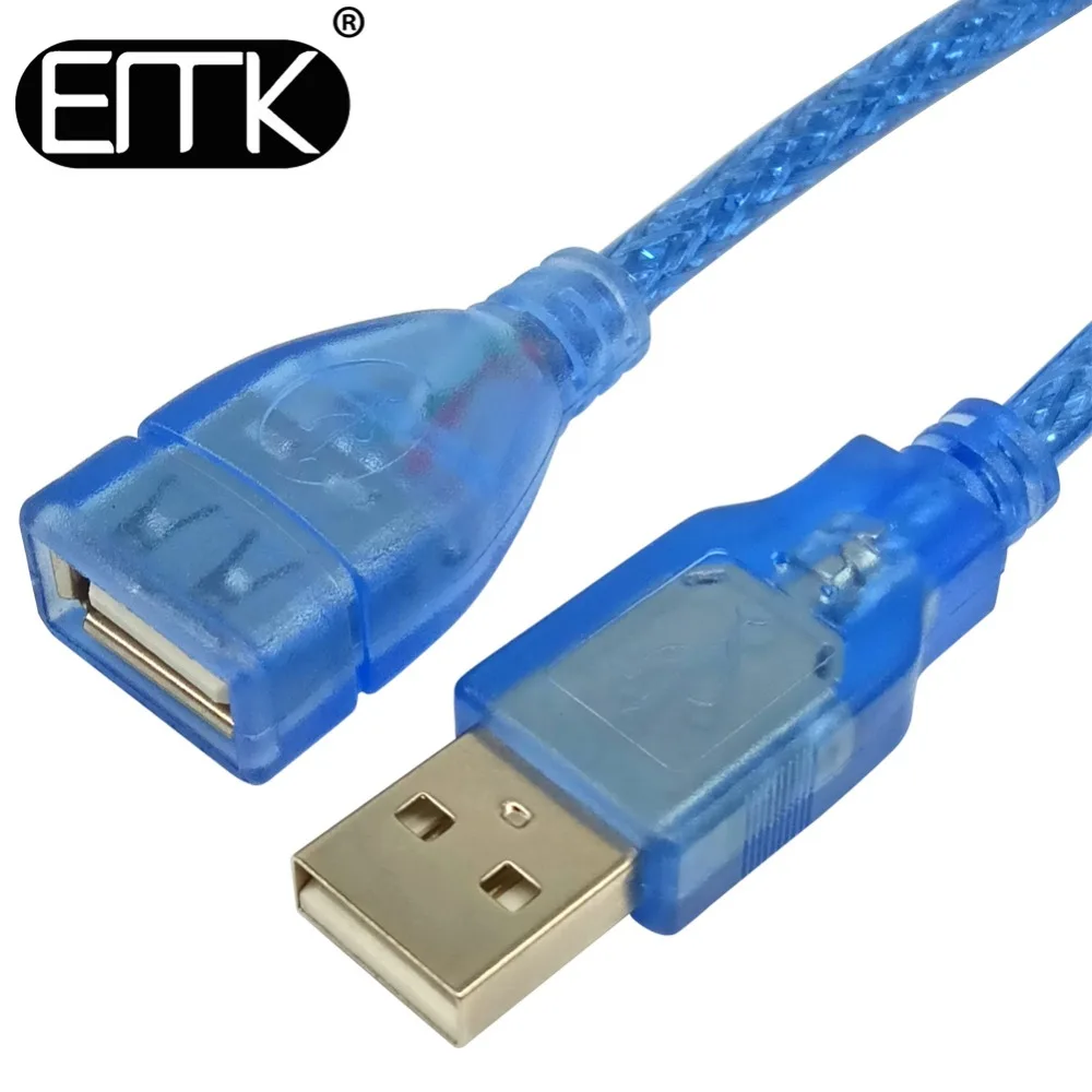 USB Extension Cable USB 2.0 Male to Female Adapter Fast Speed Cord for PC Keyboard Printer Camera Mouse Game Controller (1)