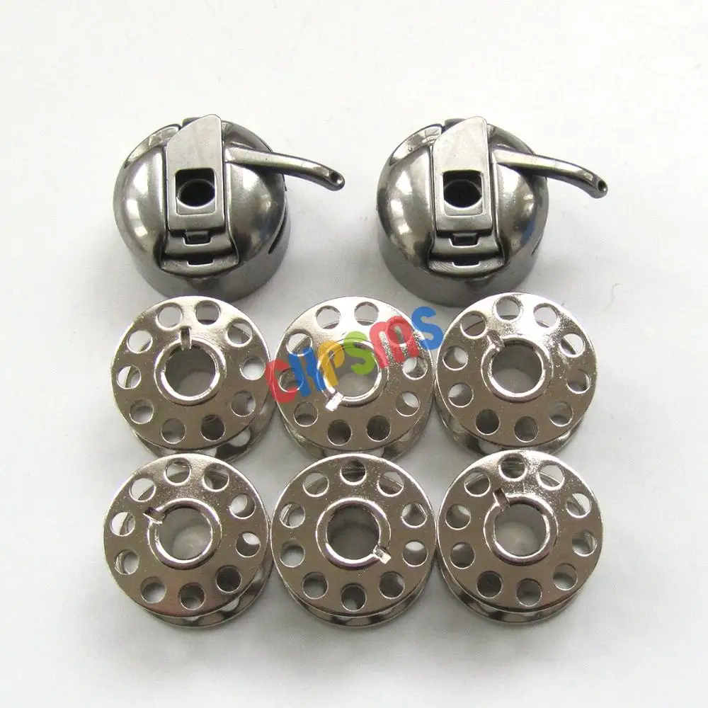 

FOR Kenmore Sewing Machine 2-Bobbin Case,6-Bobbins#BC-HZ3(NS)-B 2PCS+2518 6PCS