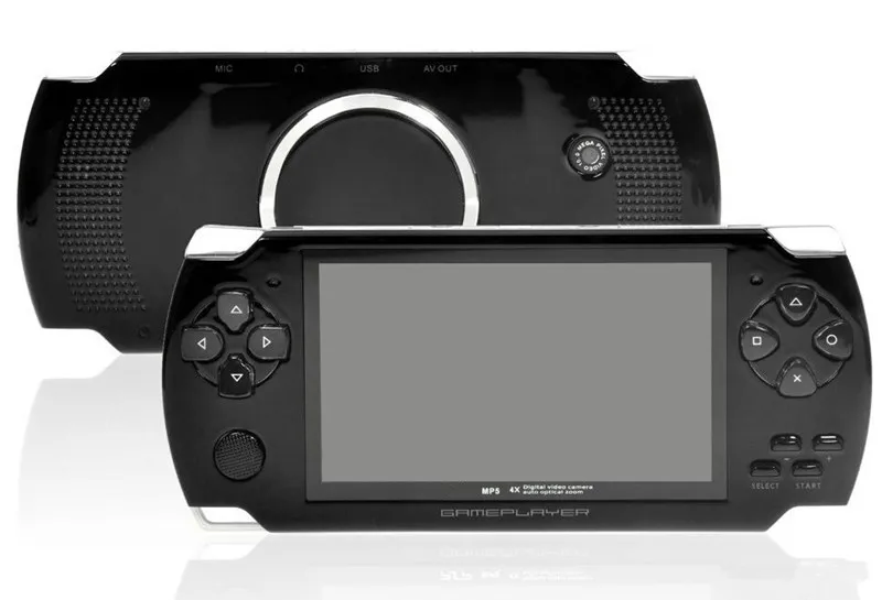 New 8GB MP4 MP5 Player 4.3 Inch PMP Handheld Game Player S3000 Video FM