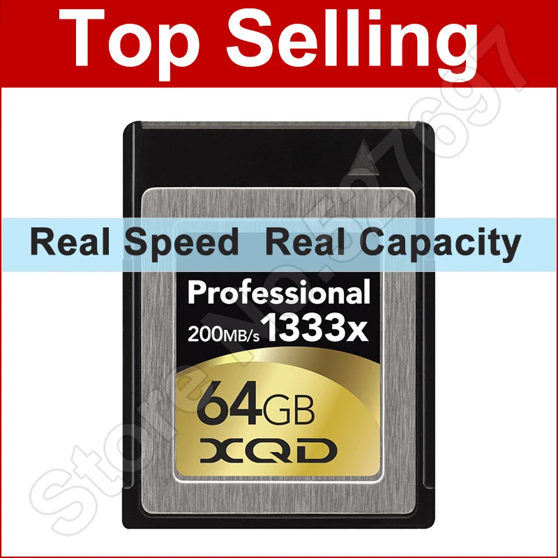 200MB/s 1333x XQD Card 32GB 64GB PCI Interface 5Gbps Memory Card for
