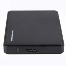 Черный мобильный HDD корпусы случае USB 3.0 на SATA HDD жесткий диск Внешний корпус HDD Box для Окна/mac OS