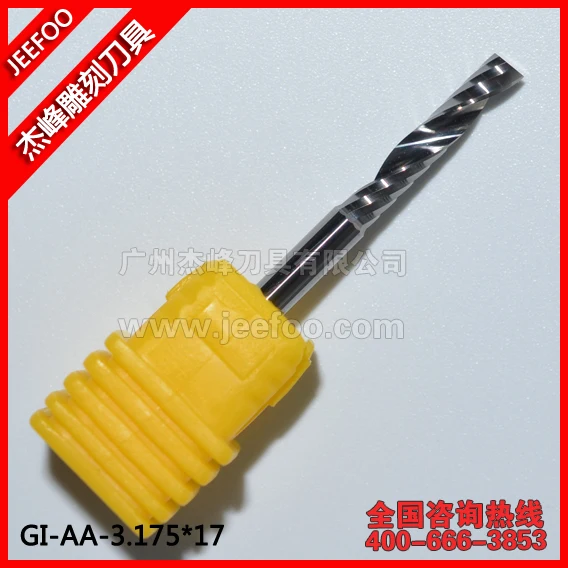 

AA Series One spiral Flute Milling Cutter /CNC Mill Engraving Tools /Wood Router Bits