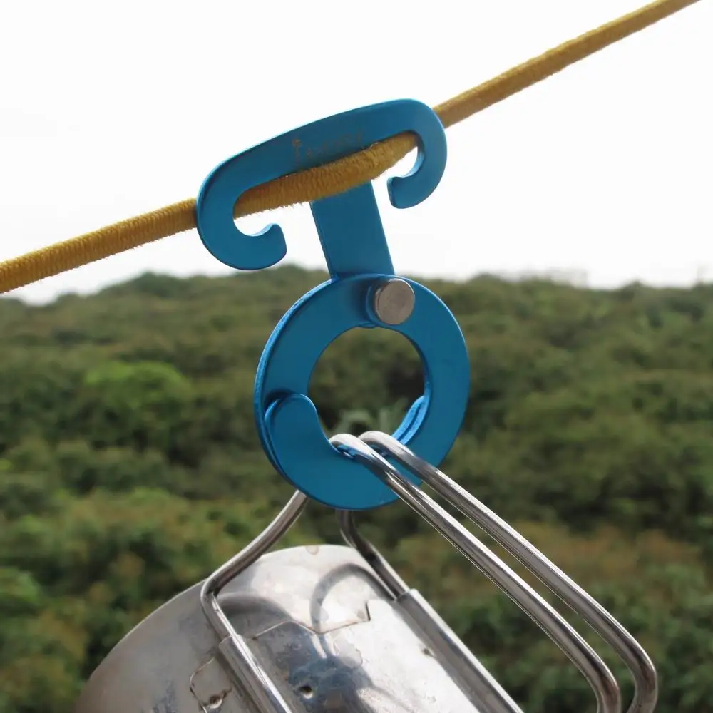 Buy Portable Tent Buckle Hook Aluminum Alloy Wind Rope