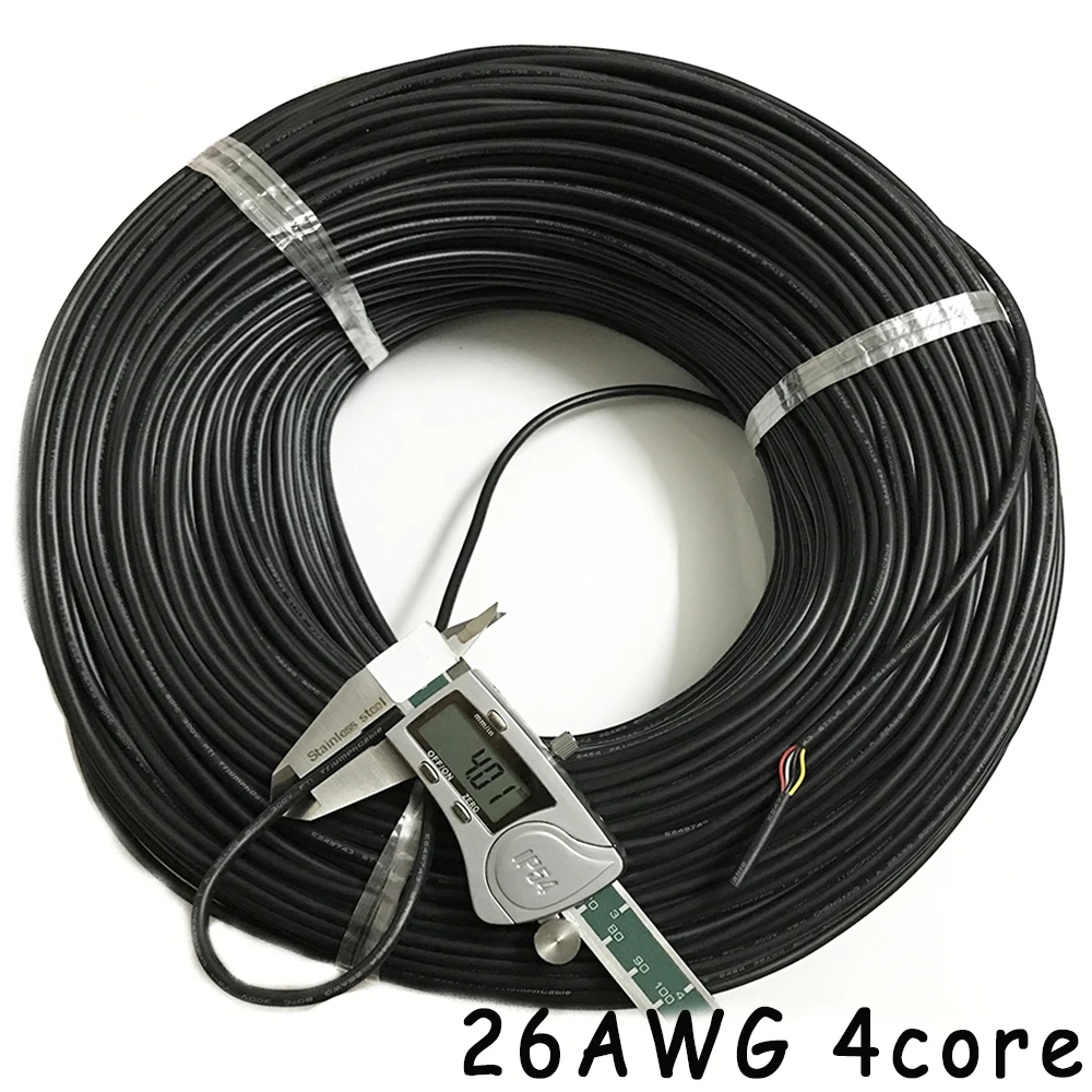  5M Gaming Mouse Wired Keyboard Wire 26AWG 2 3 4 5 6 7 8 9 10 core Usb Mouse Cable Tinned Copper Sig