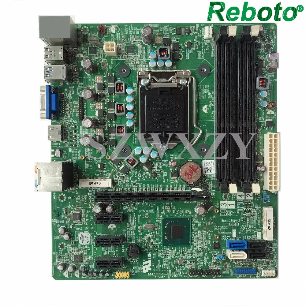 Reboto For DELL XPS 8500 Desktop Motherboard MainBoard DH77M01 CN-0YJPT1 YJPT1 LGA1155