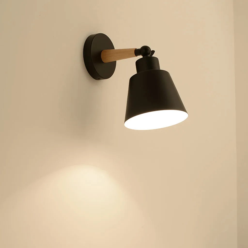 Торшер с поворотной головкой бра свет спальня прикроватная гостиная плафон для настенного светильника прикроватная лампа для чтения