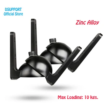 

(1 Pair ) GU8 Zinc Alloy Universal Surround Speaker Wall Mount Bracket Rotating Speaker Hanger Loading 10kgs