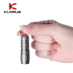 Небольшой размер фонарика Кларус мини один ti CREE XP-G3 Максимальный выходной до 130 люмен мини ключевой свет факела + кабель USB + батарея