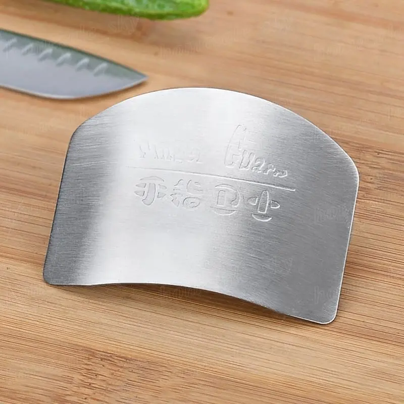 Кухонный инструмент из нержавеющей стали, протектор для рук, нож, режущий, безопасная защита пальцев, защита для пальцев, гаджеты