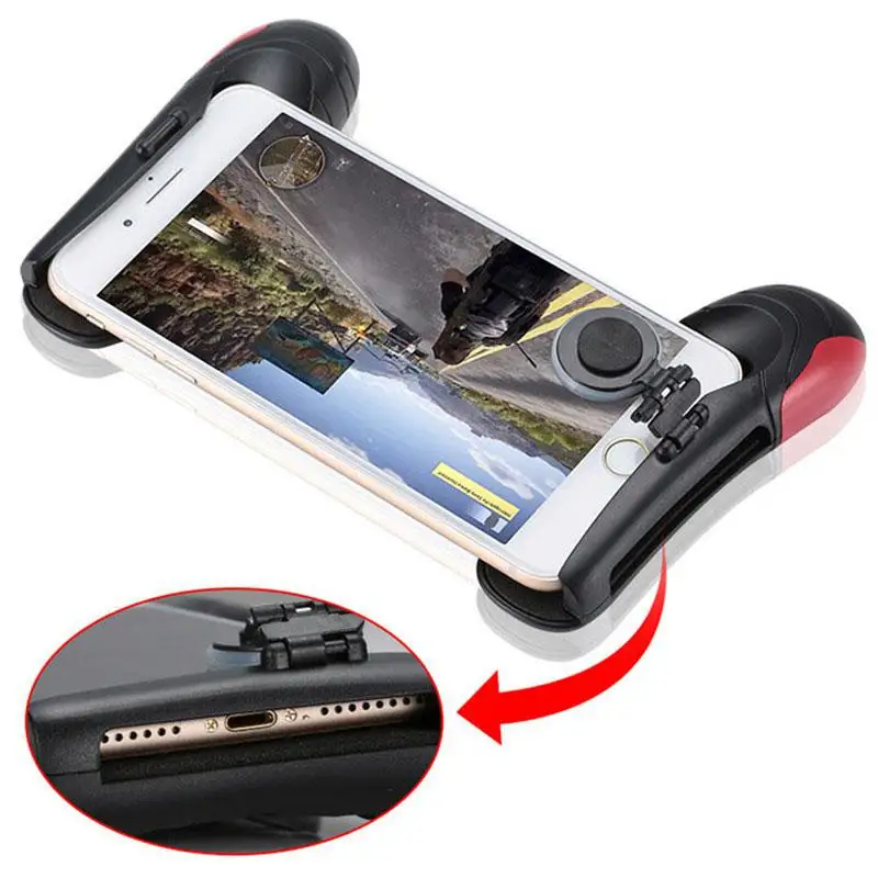  for Knives out Rules of Survival PUBG Mobile Game Fire Button Aim Key phone Mobile Gaming Trigger L