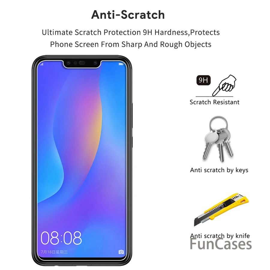 9H закаленное стекло для huawei Honor 8X 8C Magic2 7S 7A 6X 5X 5C Защитная пленка экрана Pro Max 9Lite