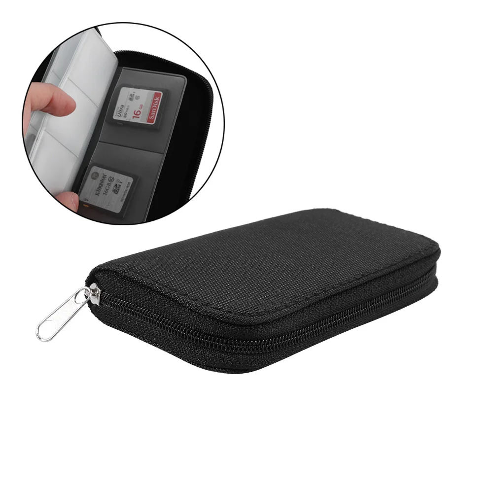 

1 pc Practical Memory Card Storage Box Carrying Pouch Bags Holder Wallet For CF/SD/SDHC/MS/DS