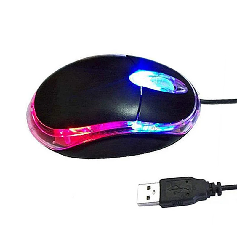 

New USB Wired Optical Gaming Mouse Scroll Wheel Computer Mice for PC Laptop