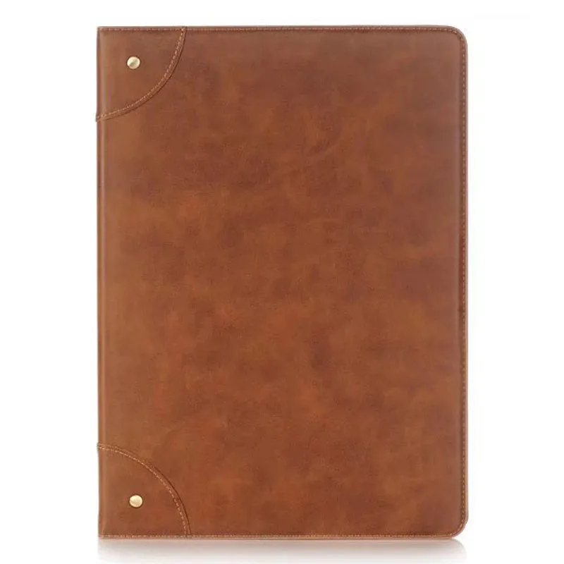 

Ultra Thin PU Leather Case for iPad Pro 12.9 Inch Vintage Style Flip Stand Cover Book Case for iPad Pro 12.9" with Card Slots