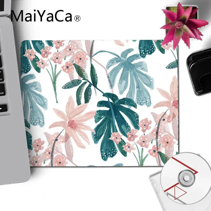 MaiYaCa ваши собственные коврики банановый лист цветок геймерская игра коврики износостойкий коврик для мыши резиновый коврик для мыши коврик