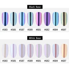 1 коробка 1 г лак для ногтей хромированные пигментные украшения волшебное зеркало блеск для ногтей порошок золотой синий фиолетовый пыль маникюр