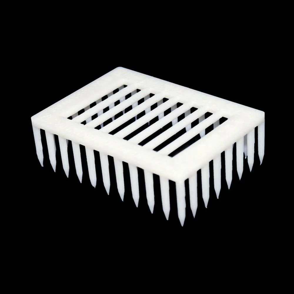 6x пластик белая королева пчела клетка-изолятор выращивание Ловец пчеловодства Безопасный инструмент