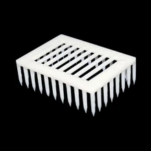 6x пластик белая королева пчела клетка-изолятор выращивание Ловец пчеловодства Безопасный инструмент