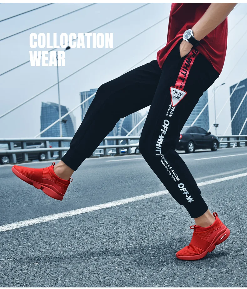 Red Shoes Mesh Casual Shoes Couple Lover Lightweight Running Shoes Big Plus Size Sneakers 46 Summer Breathabl Footwear (6)