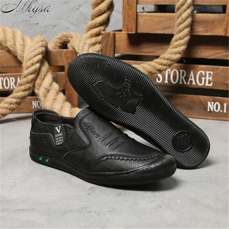 Mhysa 2019 new classic men's comfortable fashion casual shoes Loafers men's spring autumn high quality shoes flat shoes L314 Mhysa 2019 new classic men's comfortable fashion casual shoes Loafers men's spring autumn high quality shoes flat shoes L314