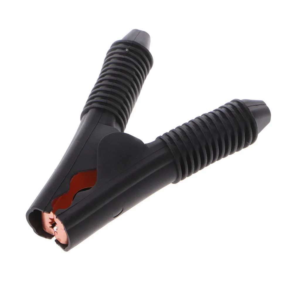 2 Pcs Vehicle Battery Charger for Crocodile Alligator Booster Testing Clip Clamp