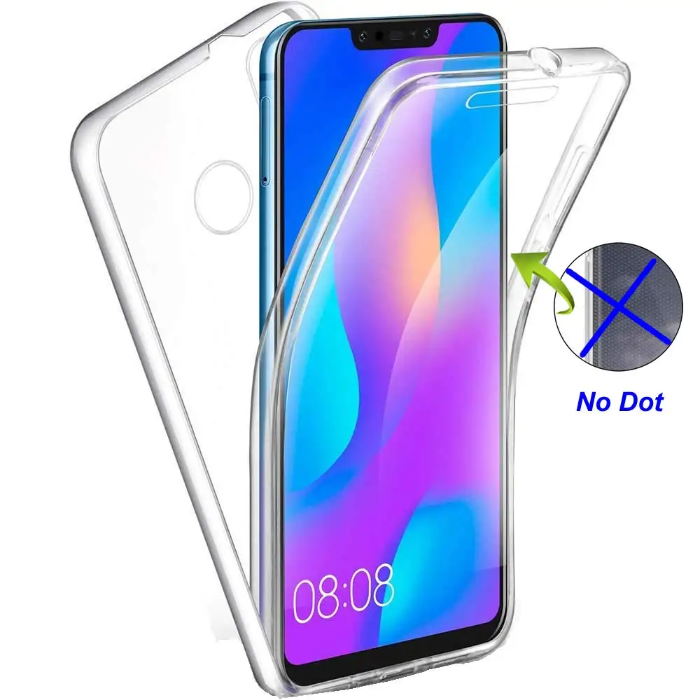 360 Degree Full Body Front And Back Clear TPU&PC Case Cover sfor Xiaomi Mi 8 Lite F1 Redmi Note 5 6 Pro 7 Mi 8 SE Phone Coque (6)