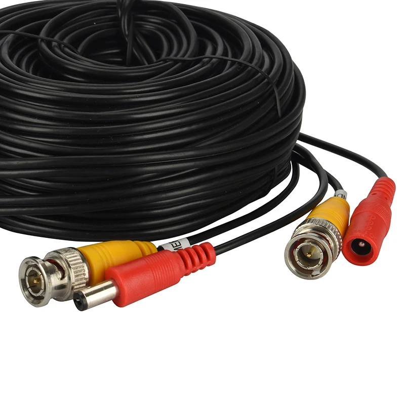 MOVOLS BNC Video Cable Security CCTV Camera DC Power Copper Core AHD CVI Surveillance DVR System Installation Accessories MOVOLS BNC Video Cable Security CCTV Camera DC Power Copper Core AHD CVI Surveillance DVR System Installation Accessories