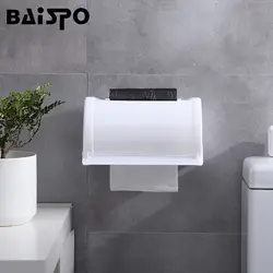 BAISPO Туалет Бумага держатель гигиенические Бумага диспенсер для Ванная комната дома туалетная бумага держатель рулона Wall-mount Аксессуары