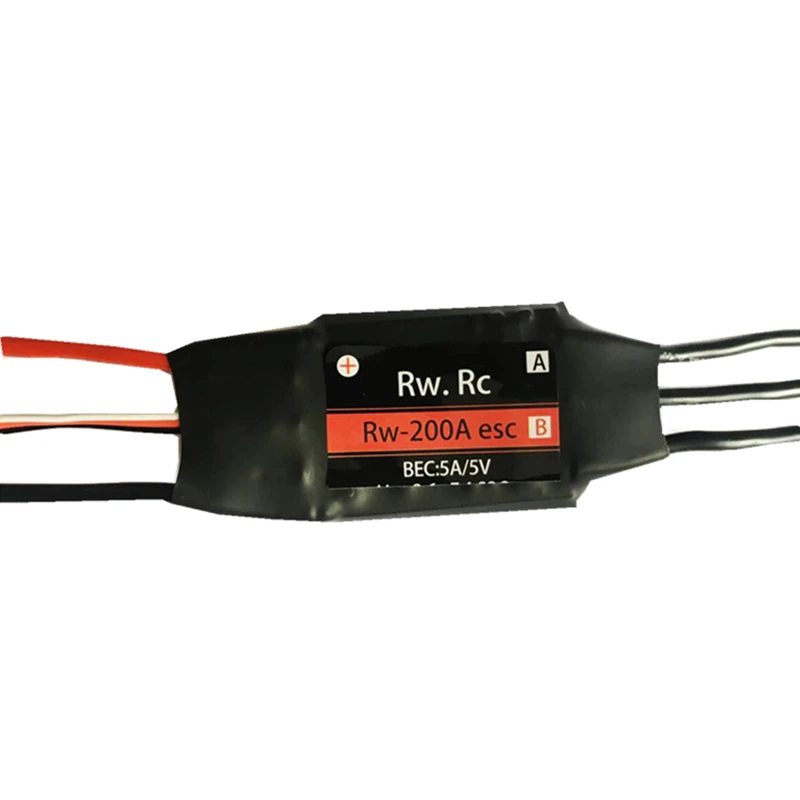 RW. RC бесщеточный ESC 30A/50A/70a/125a/200a с реверсом для RC автомобиля RC лодки