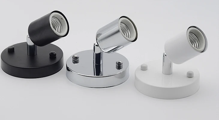 Modern minimalist 1 lights art loft ceiling lamp holder wall Kitchen E27 ceramic lighting Fixture for living room