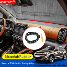 Автомобильный-Стайлинг, анти-звуконепроницаемые не пропускающие шума, Пылезащитная Автомобильная приборная панель, уплотнительная лента для лобового стекла, аксессуары для Citroen C4 Aircross 2012