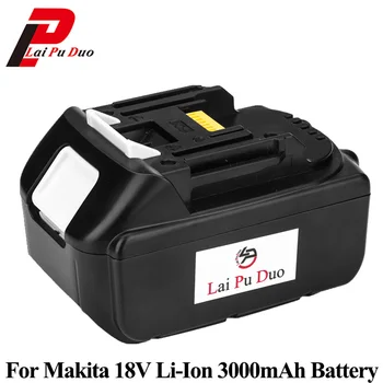 

18V 3000mAh Li-Ion Rechargeable Battery Power Tool Battery 3.0Ah For MAKITA BL1830 BL1840 LXT400 LXT401 194205-3 194309-1
