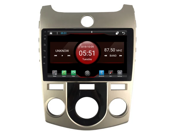 Sale WITSON 9"FULL HD TOUCH SCREEN Android 9.0 Octa-Core Car GPS Multimedia Navigation for KIA Forte 2008-2012 Car Radio 3