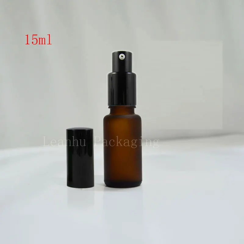 

Import frosted blue glass bottles wholesale 15ml pump bottle lotion bottles gum duckbill deployment points bottling