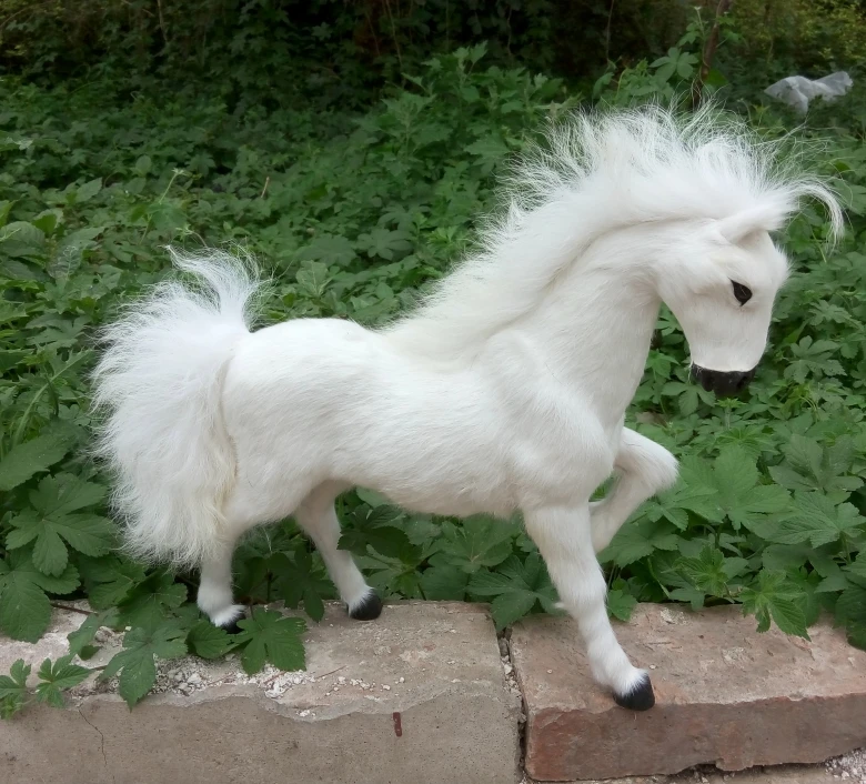 white horse toy