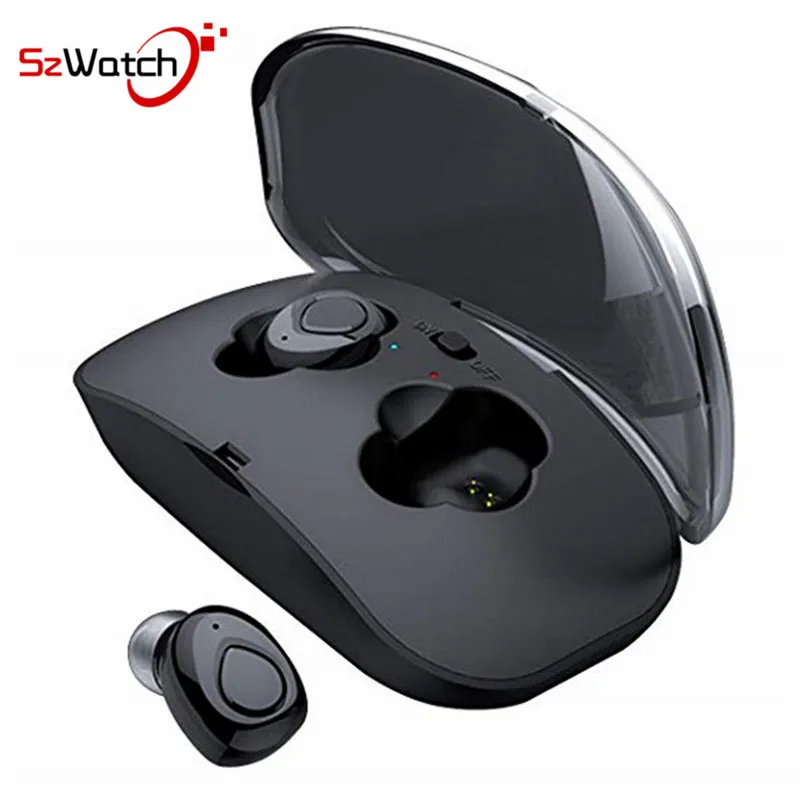 

New X18 TWS Earbuds Bluetooth Earphone Wireless headset sport Portable earplugs with Charging box for ios android Pk airpod