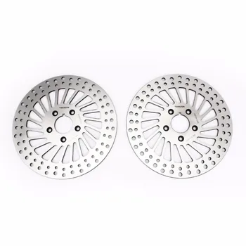 

BIKINGBOY Front Brake Disks Discs Rotor For Harley Touring FLTH Tour Glide 1984 FLTR Road Glide 1998 FXWG Wide Glide 1984-1986