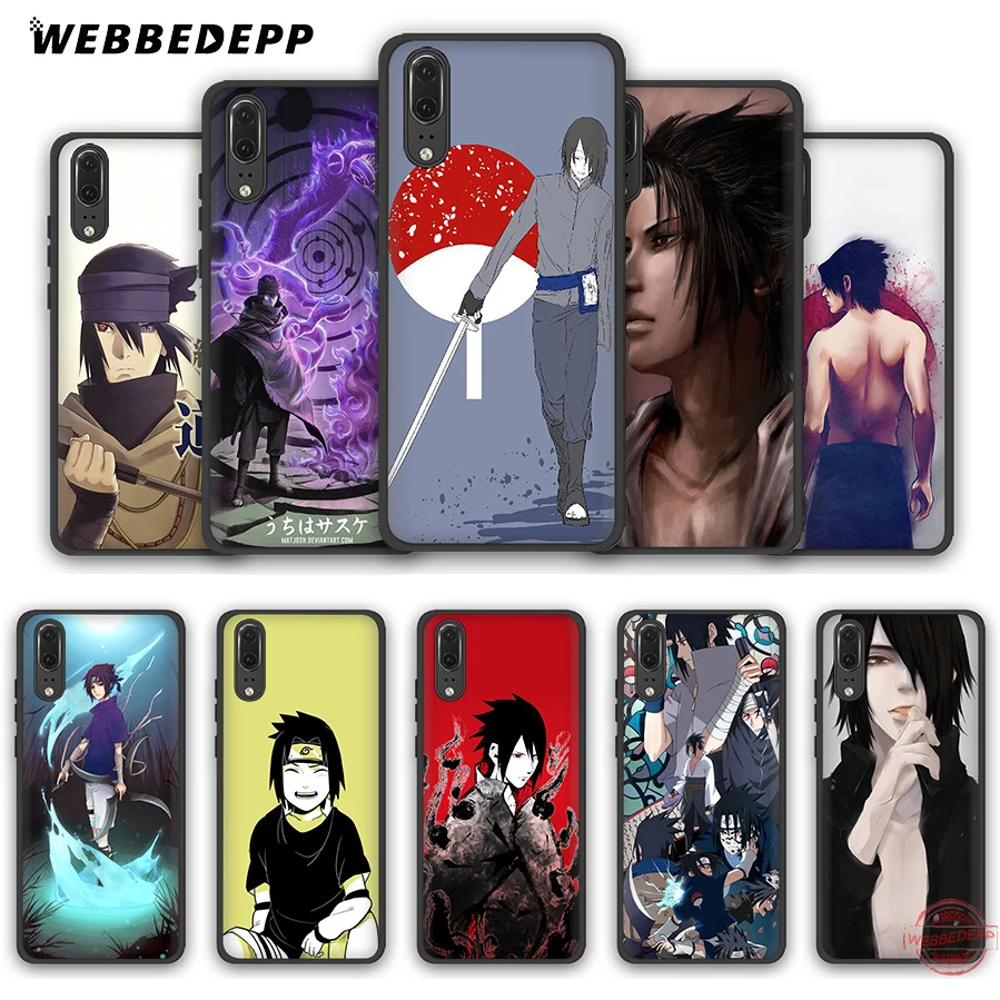 WEBBEDEPP Naruto Sasuke Uchiha мягкий чехол для Huawei P8 P9 P10 P20 P30 Lite Pro 2017 2018 2019 | Мобильные телефоны
