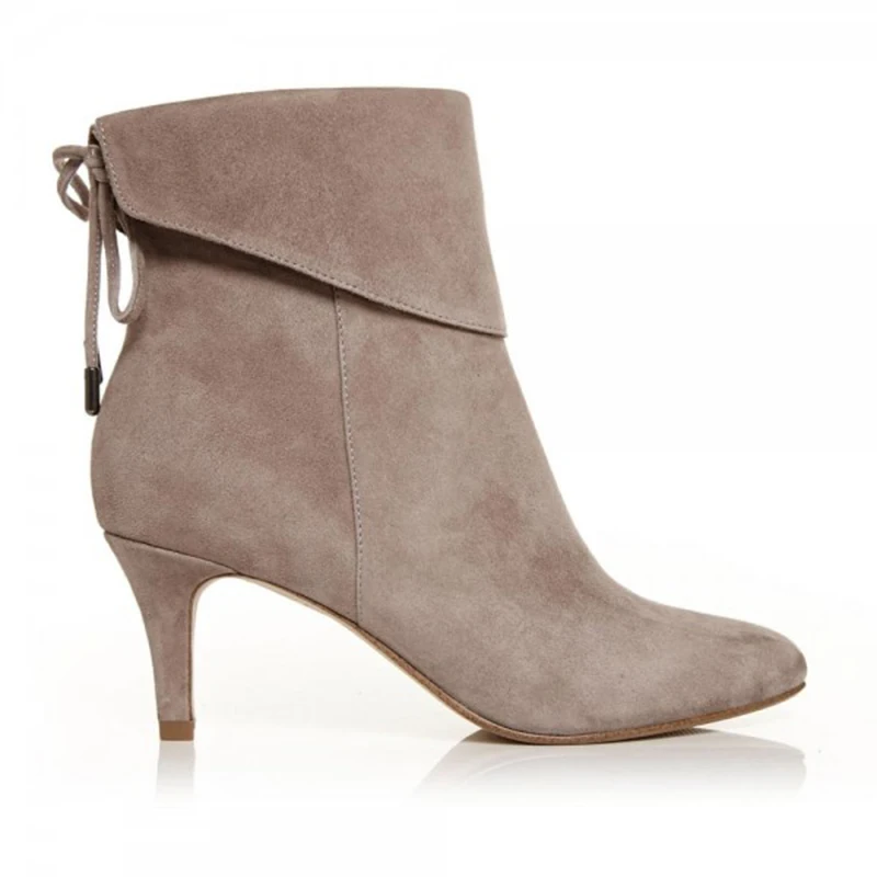 beige_fashion_boots_stiletto_heels_ankle_boots_suede_lapel_boots01