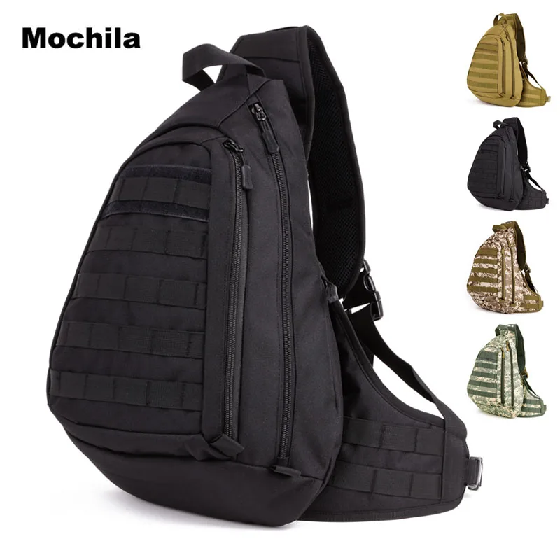 Mochila Oxford Men Chest Pack Single Shoulder Strap Back Bag Crossbody Bags for Women Sling ...