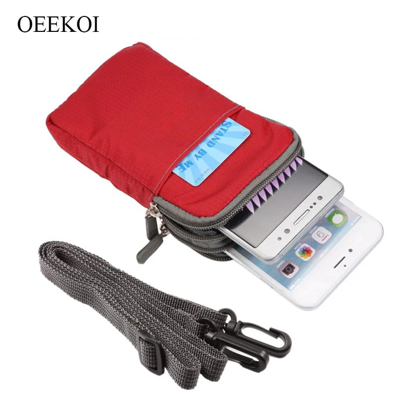 

OEEKOI Multi-Function Belt Clip Sport Bag Pouch Case for OPPO Reno Z/A1k/A7n/Reno/A5s/Realme C1 2019/Realme U1/AX7