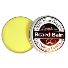30 г подарок натуральное масло для бороды кондиционер Бальзам для бороды рост бороды и органический воск для усов укладка бороды