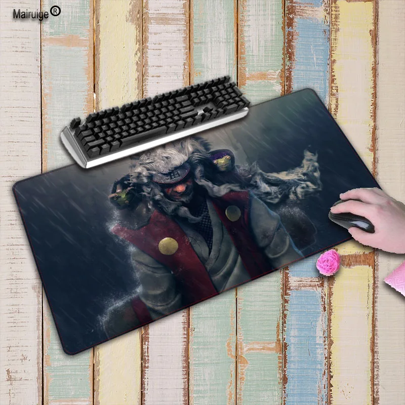 

Laumans 90x40cm XL Mouse Pad Naruto Japan Anime Large Lock Edge Mousepad Notebook Computer Gaming Keyboard Beautiful Desk Mat