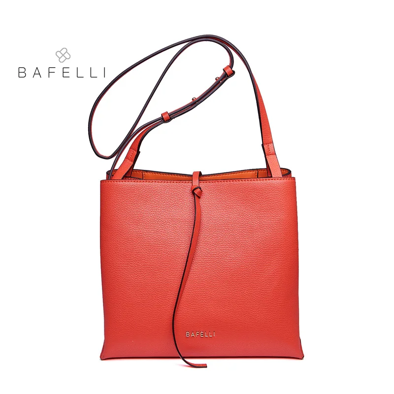 BAFELLI Women basis Bucket Bags Cow Leather Women Messenger Bags Solid Lady Cross Body Bag Tassels Shoulder Bag Female Bo BAFELLI Women basis Bucket Bags Cow Leather Women Messenger Bags Solid Lady Cross Body Bag Tassels Shoulder Bag Female Bo
