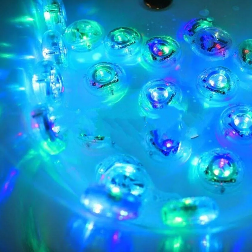 Vitoki 9 см красочные светодиодные игрушки для ванной комнаты детские забавные игрушки для купания водонепроницаемые ванная ванна легкие игрушки