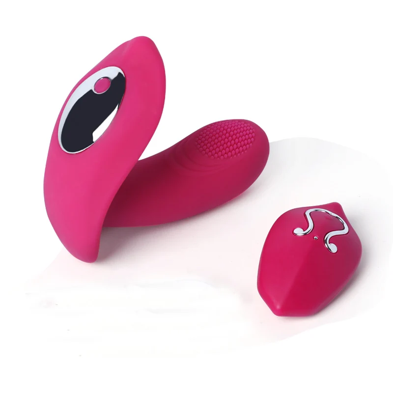 Wearable Strapless Dildo Vibrator Wireless Remote 10 Speeds Charging G